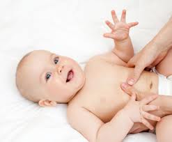 colicky baby massage